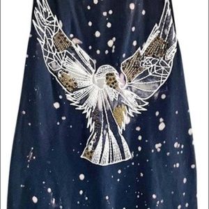 Free People Studded and Bleached Tank